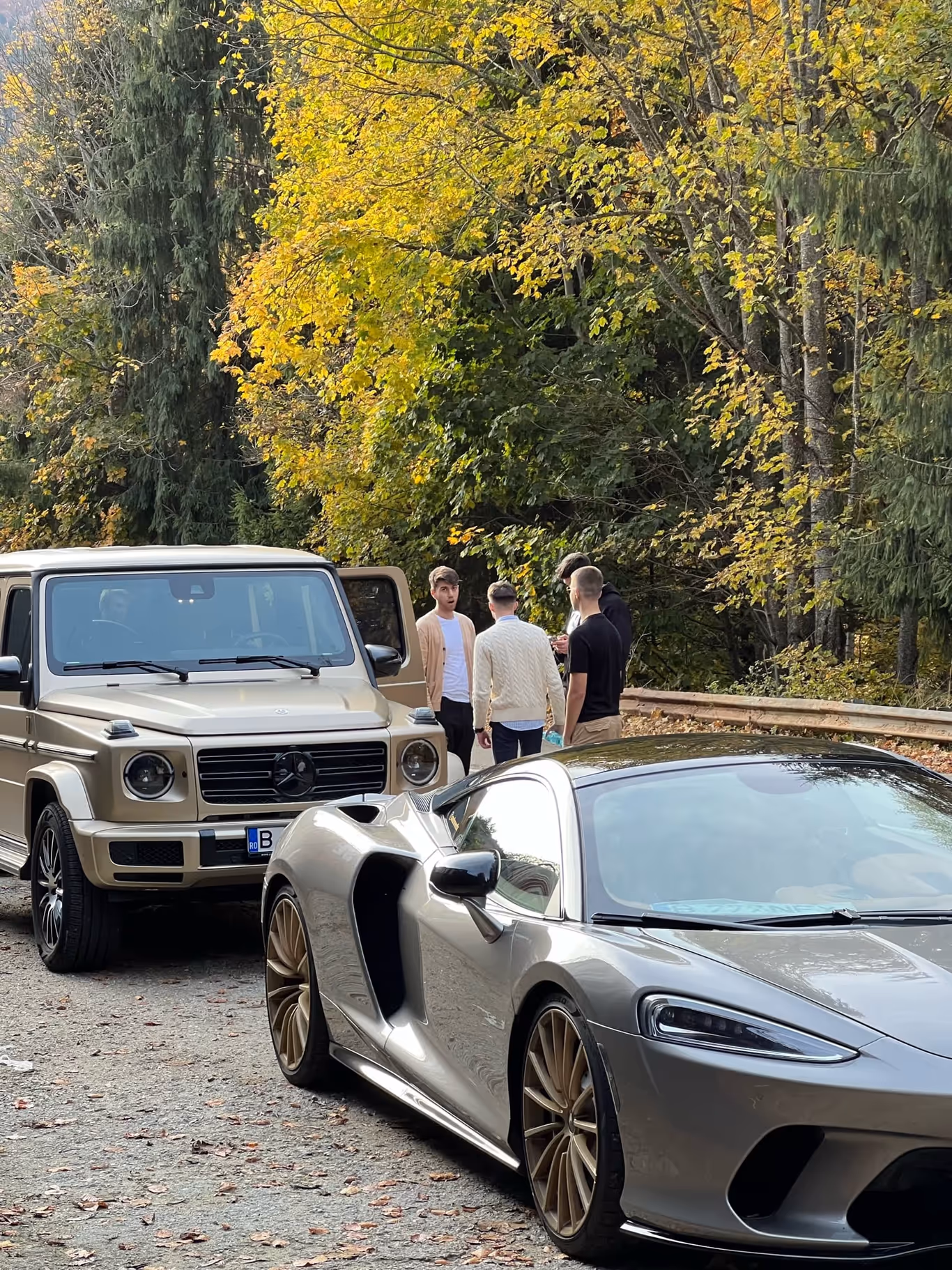Supercars on a Helix trip in Bucharest