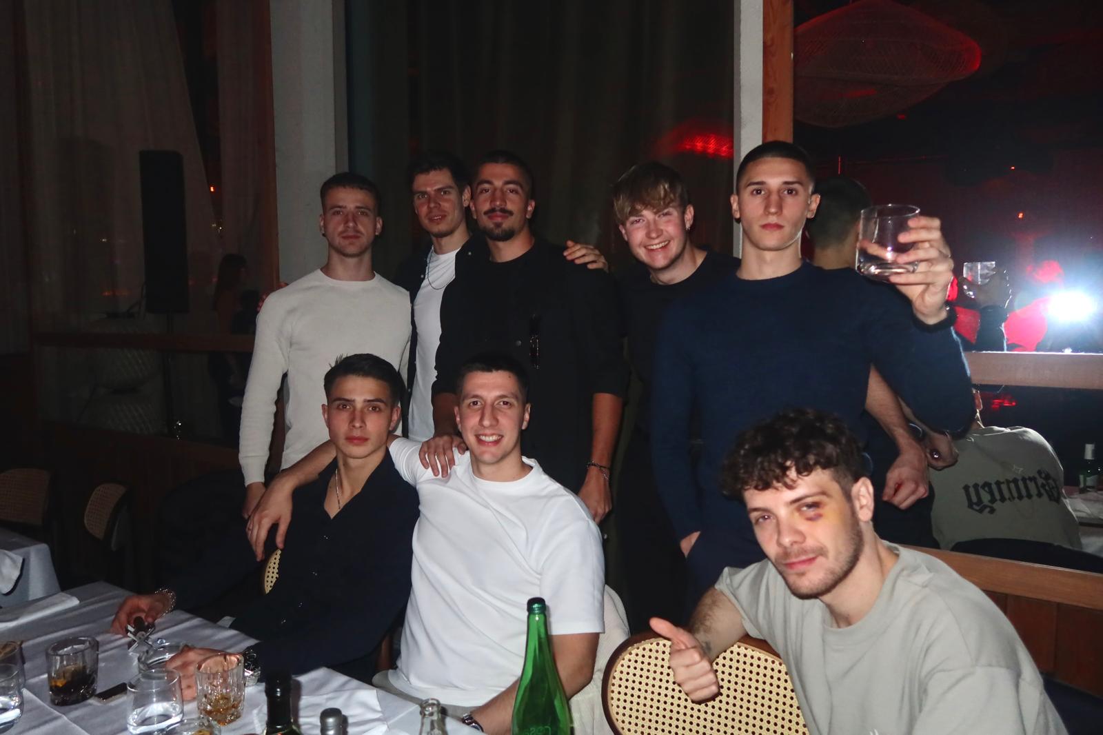 Vetted members of the Helix private founder community at a Belgrade gathering